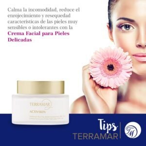 Crema facial para pieles delicadas tips