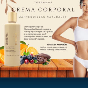 Crema para Cuerpo de Mantequillas Naturales