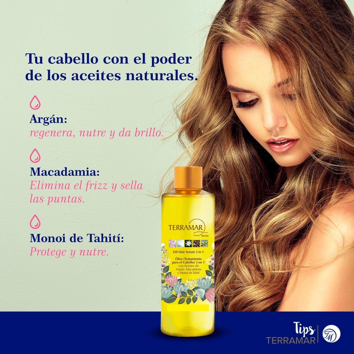 OLEO Tratamiento para EL CABELLO 3 EN 1 Tamaño normal