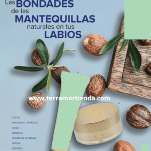 Exfoliante para labios con Mantequillas Naturales