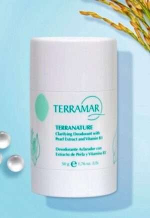 Terranature desodorante aclarador con extracto de perla y vitamina B3