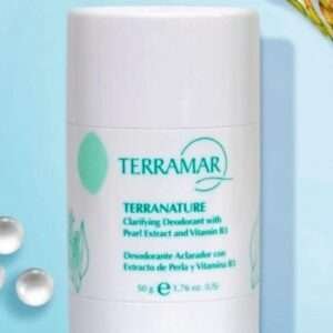 Terranature desodorante aclarador con extracto de perla y vitamina B3