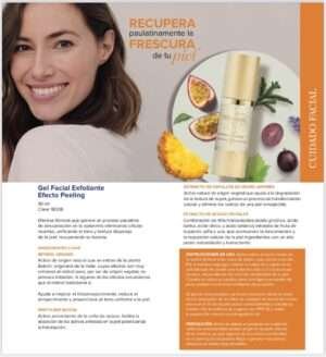 Gel Facial Exfoliante Efecto Peeling