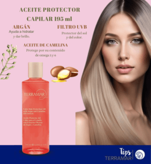 Óleo protector del color cabello 195ml