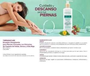 Emulsión Energizante para piernas cansadas - Image 2