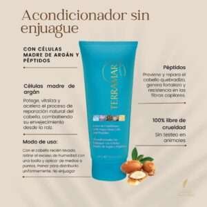 Acondicionador Sin Enjuague Con Células Madre De Argán y Péptidos - Image 2