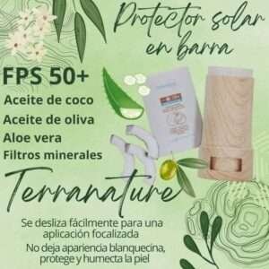 Protector Solar Facial Ecológico en Barra - Image 3