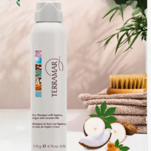 Shampoo en Seco Con Tapioca, Aceites de Argán y Coco