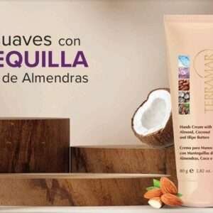 Crema para Manos con Mnatequillas de Almendras Coco e Ilipe