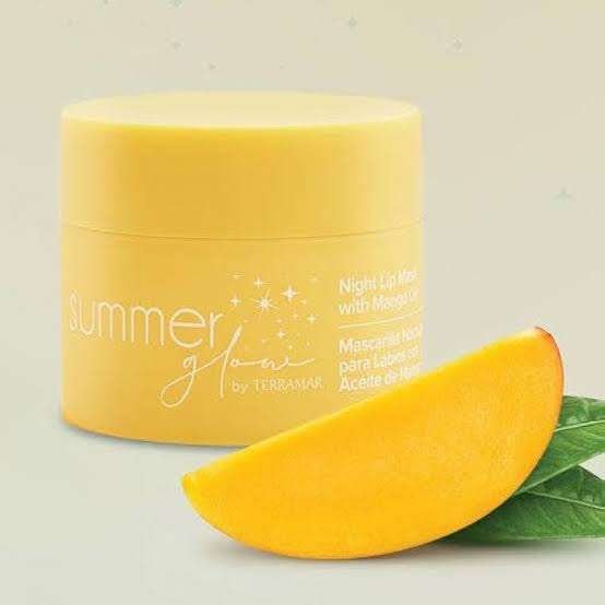 SUMMER GLOW Mascarilla Nocturna para Labios Mango