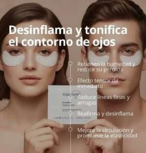 Parches Desinflamadores para Ojos Elaborados con Fibra de Algas